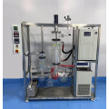 QIYU CBD purification  unit plant oil glass molecular distillation glass material with Diffusion pump